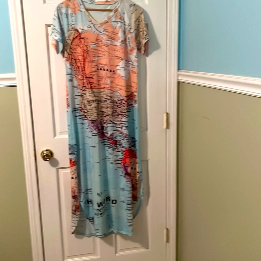 Map Dress for The Fun Traveler